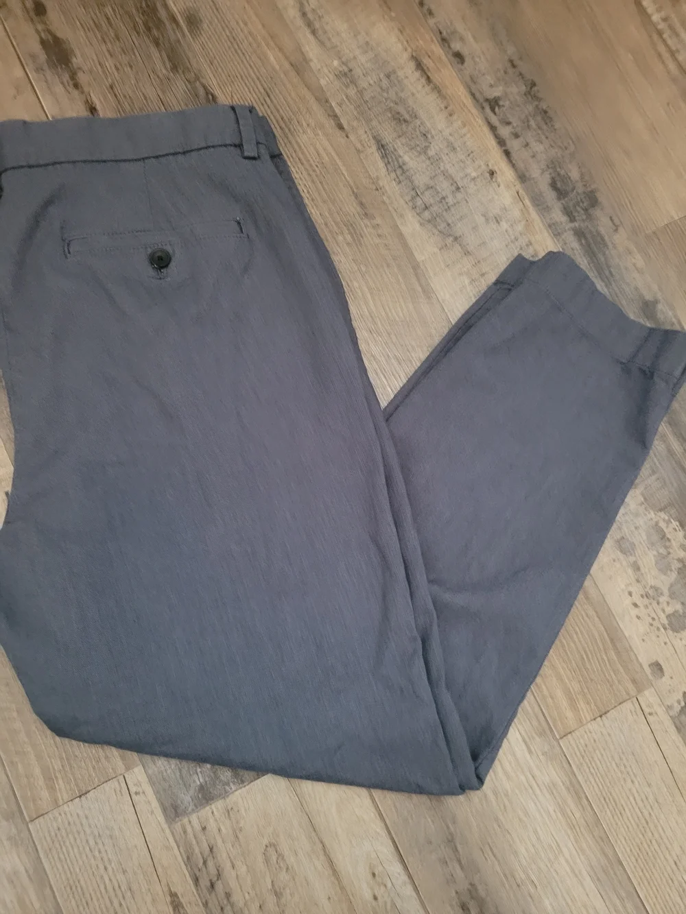 Men's Banana Republic  size 34x30 Slim Tapered FitBlue Gray Career Casual Pants